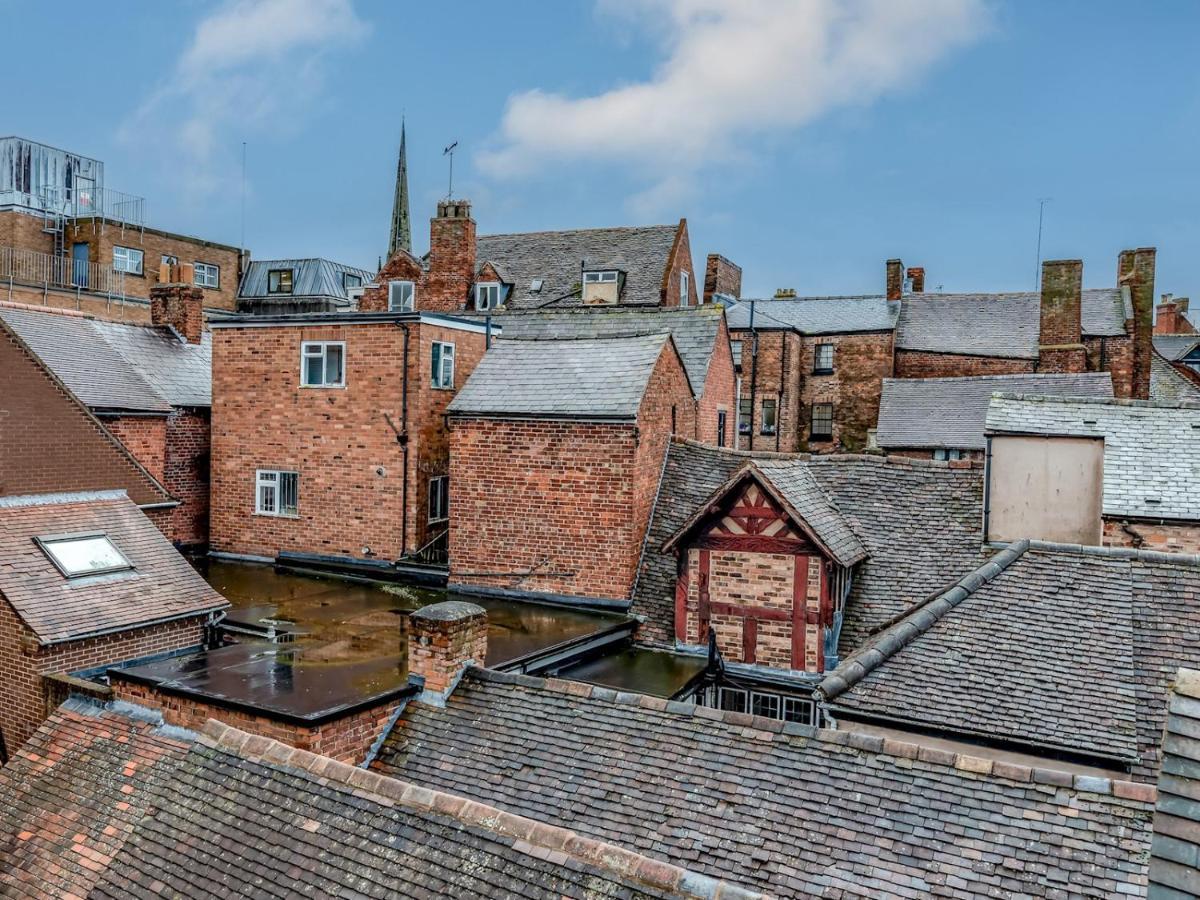 Pass The Keys 5C Charming Town Centre Apartment With Roof Top Views Shrewsbury Kültér fotó